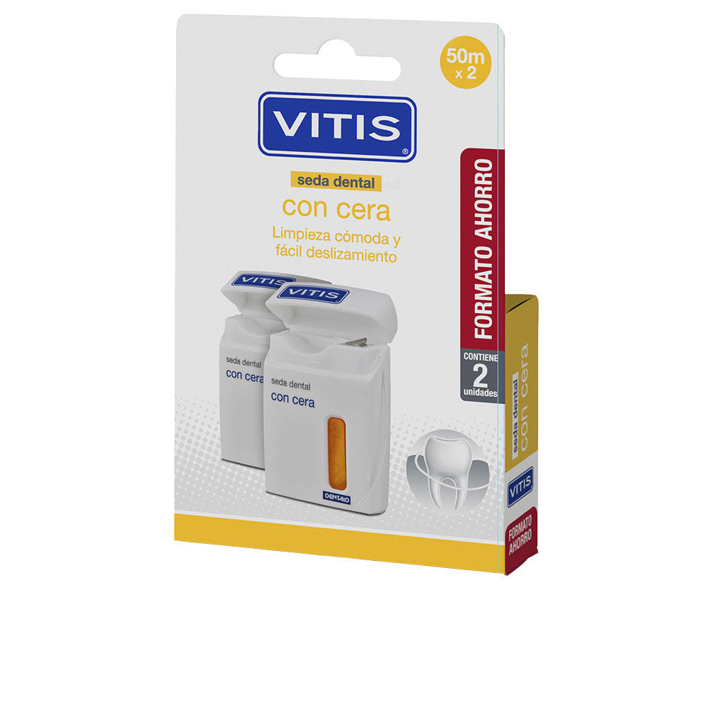 Vitis Dental Floss With Wax Set x2