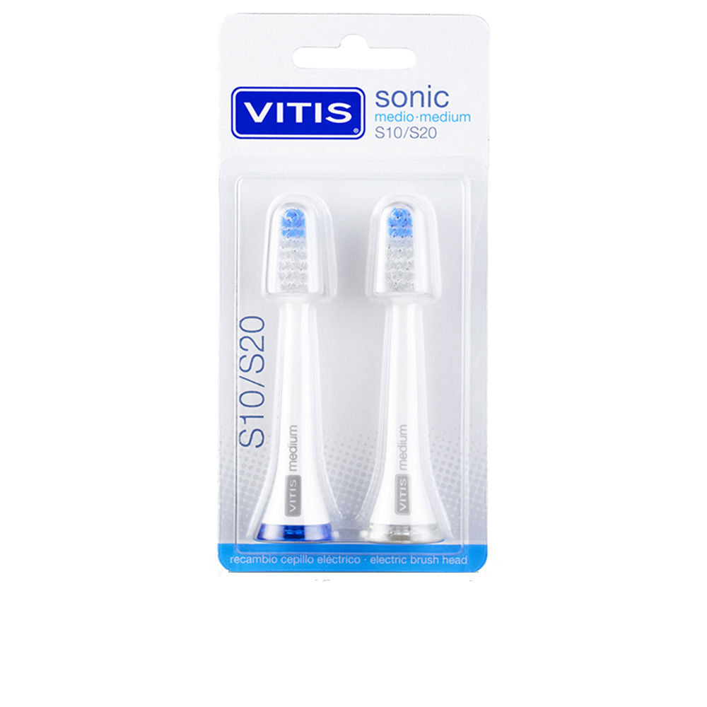 Vitis Sonic S10/S20 Duo Medium Head Refills x2