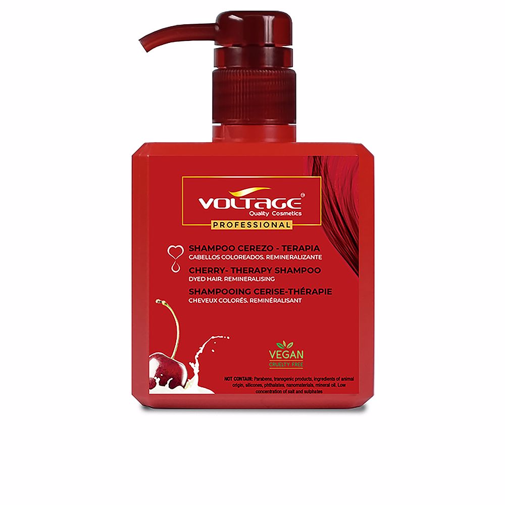 Champú Cherry-Therapy de Voltage Cosmetics 500 ml