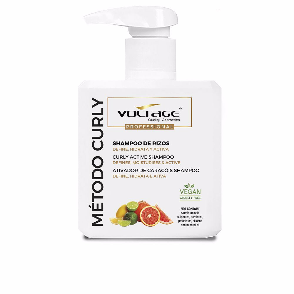 Champú activo Curly Method de Voltage Cosmetics 500 ml