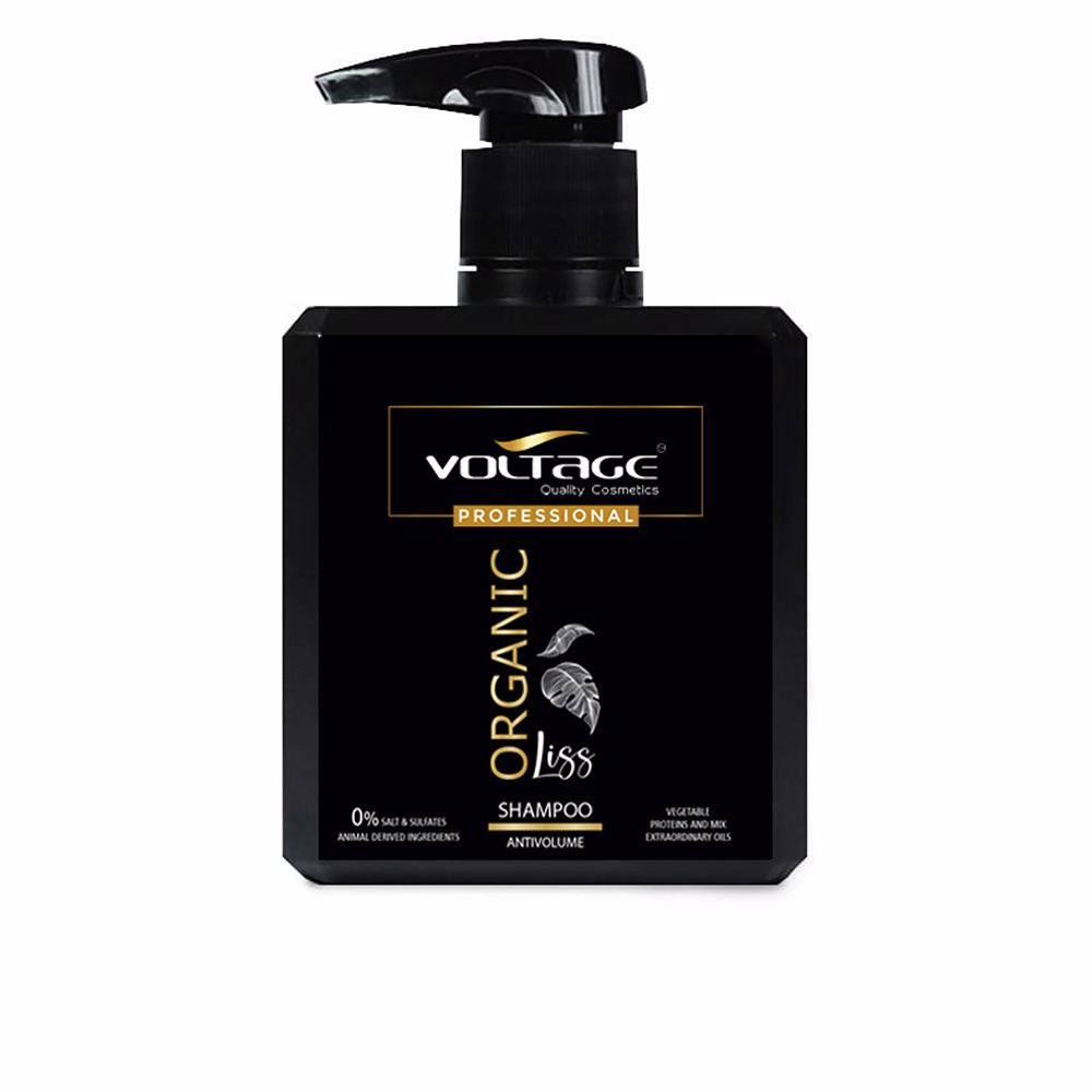 Champú orgánico para cabello liso Voltage Cosmetics 500 ml