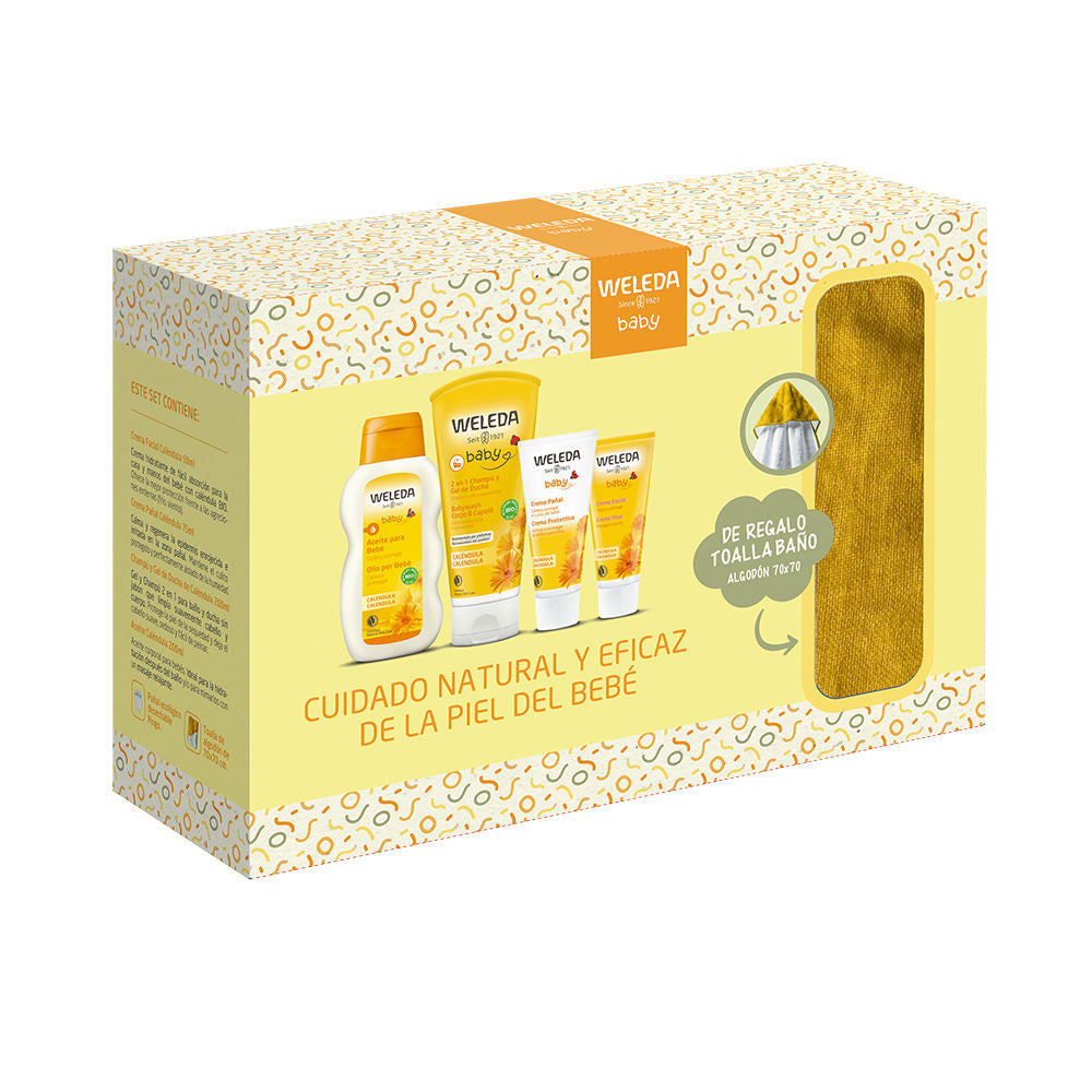 Set de regalo de caléndula para bebé de Weleda