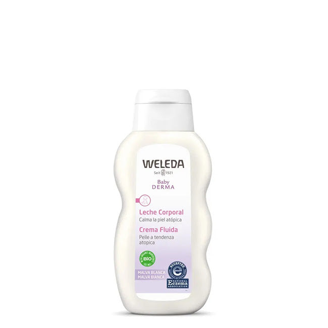 Weleda Baby Malva Branca Leite Corporal 200ml