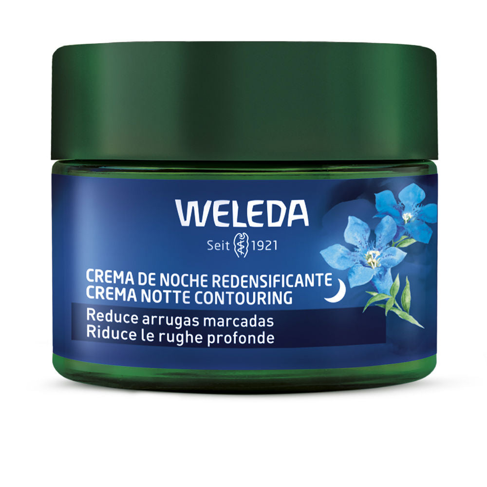 Crema de noche redensificante Weleda de genciana azul y edelweiss 40 ml
