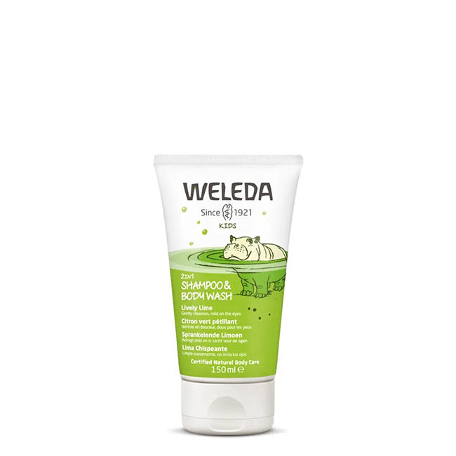 Weleda Kids Shampoo e Gel de Duche Lima 150ml