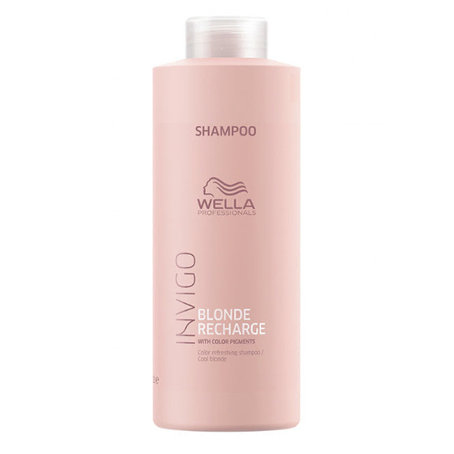 Wella Professionals Invigo Blonde Recharge Shampoo Iluminador 1000ml