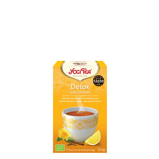 Yogi Tea Bio Detox Limão Saquetas x17