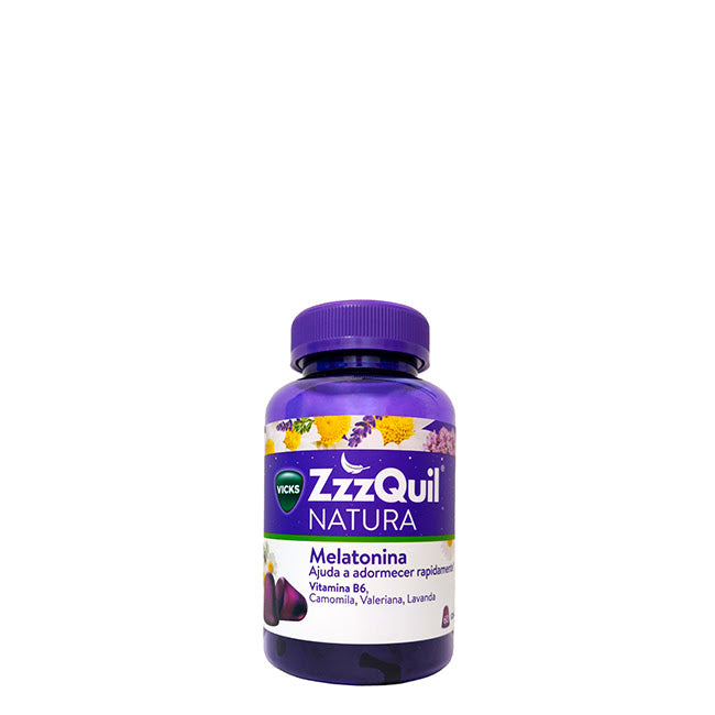 ZzzQuil Natura Melatonina Gomas x60