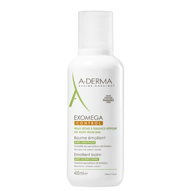 Bálsamo emoliente antipicazón A-Derma Exomega Control 400 ml