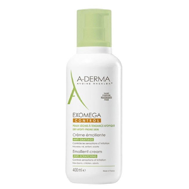 Crema emoliente antipicazón A-Derma Exomega Control 400 ml