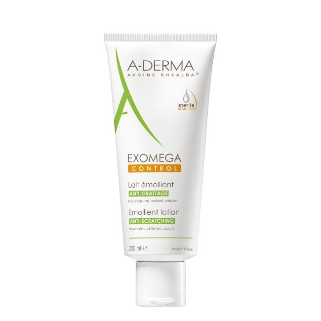 Leche emoliente antiprurito A-Derma Exomega Control 200 ml