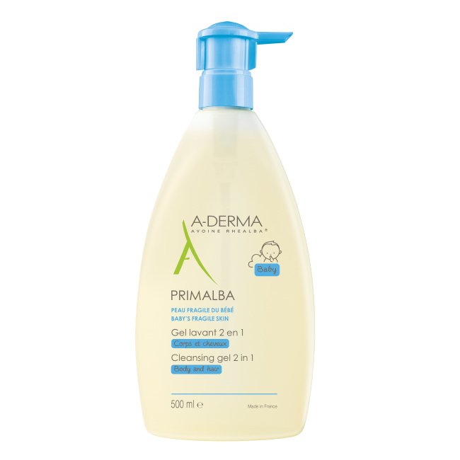 A-Derma Primalba Baby Gel Corpo e Cabelo 500ml