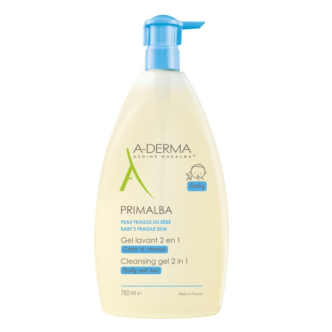 A-Derma Primalba Baby Gel Corpo e Cabelo 750ml