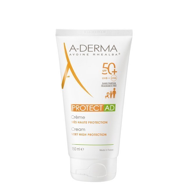 A-Derma Protect AD Creme Protetor Solar FPS50+ Pele Atópica 150ml