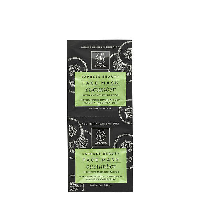 Apivita Mascarilla Facial Pepino 2 X 8 Ml – imagen 2