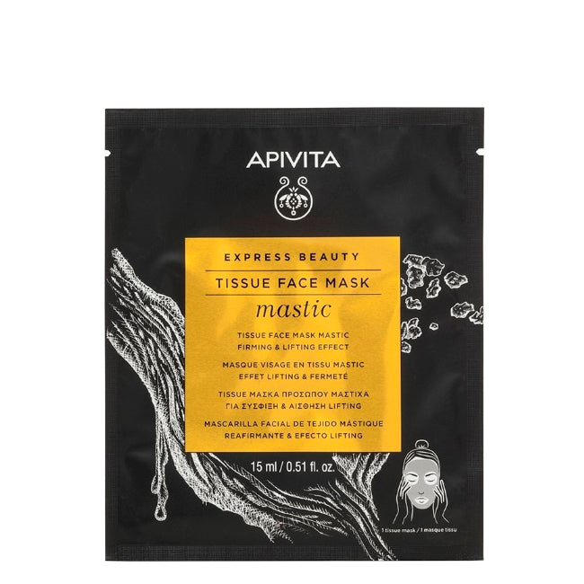 Apivita Express Beauty Máscara de Tecido Reafirmante Mastic 15ml