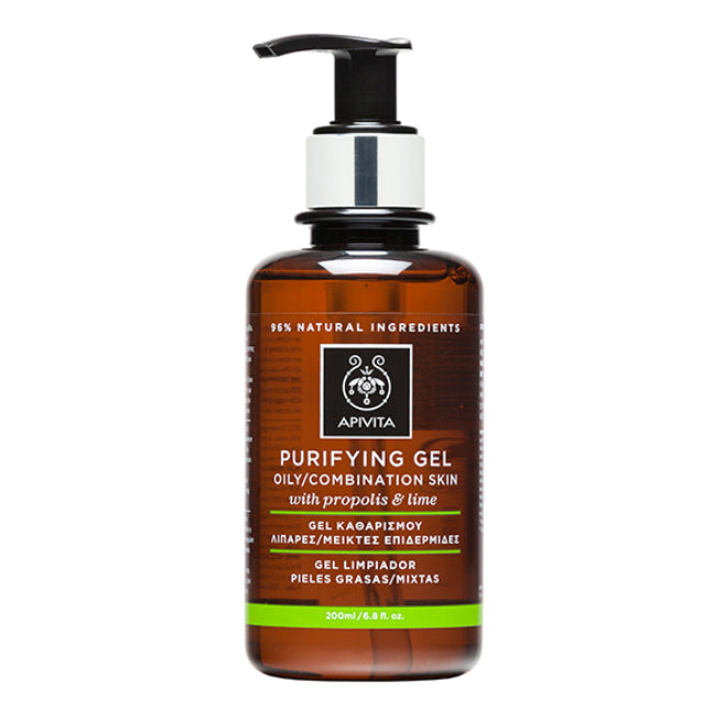 Apivita Gel Limpiador Pieles Grasas/mixtas 200 Ml – imagen 2