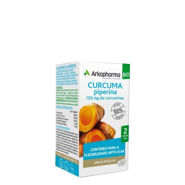 Arkocápsulas Curcuma BIO Cápsulas x40