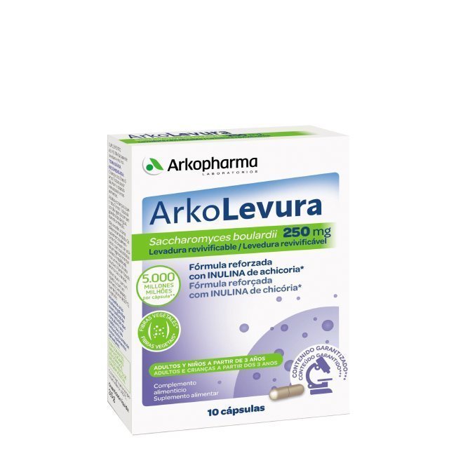 Arkolevura 250 mg Cápsulas x10