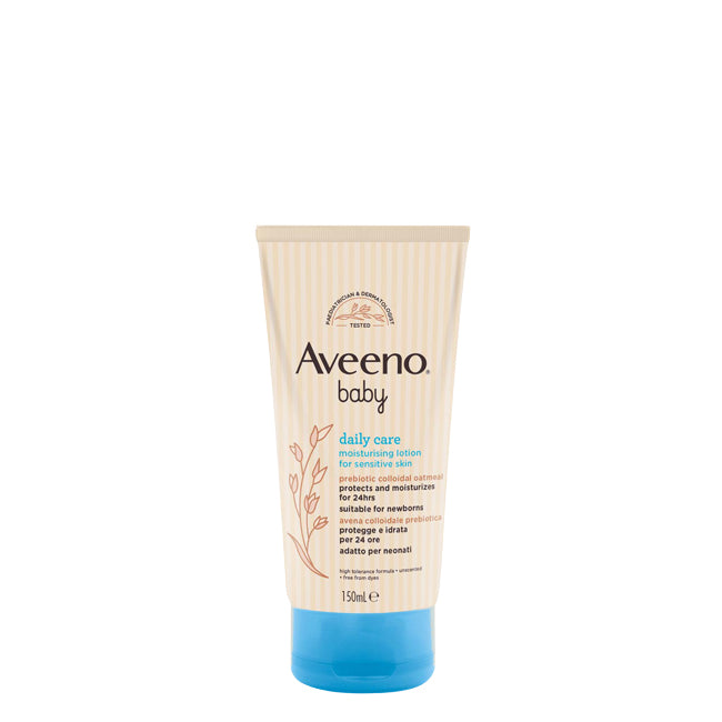 Aveeno Baby Daily Care Loção Hidratante para Rosto e Corpo 150ml