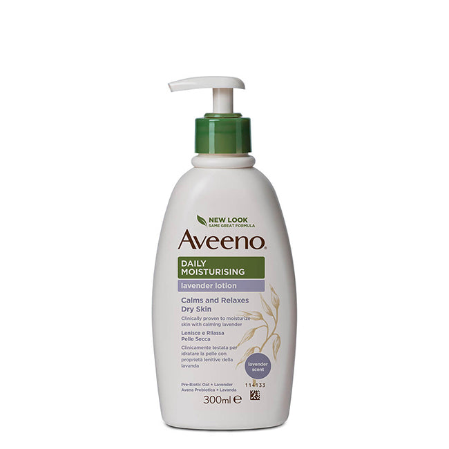 Aveeno Daily Moisturizing Lavanda Loção de Corpo Hidratante 300ml