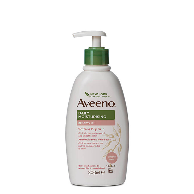Aveeno Daily Moisturising Óleo Cremoso 300ml