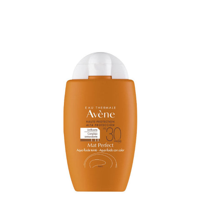 Avène Solar Mat Perfect FPS30 Aqua Fluido de Cor 50ml