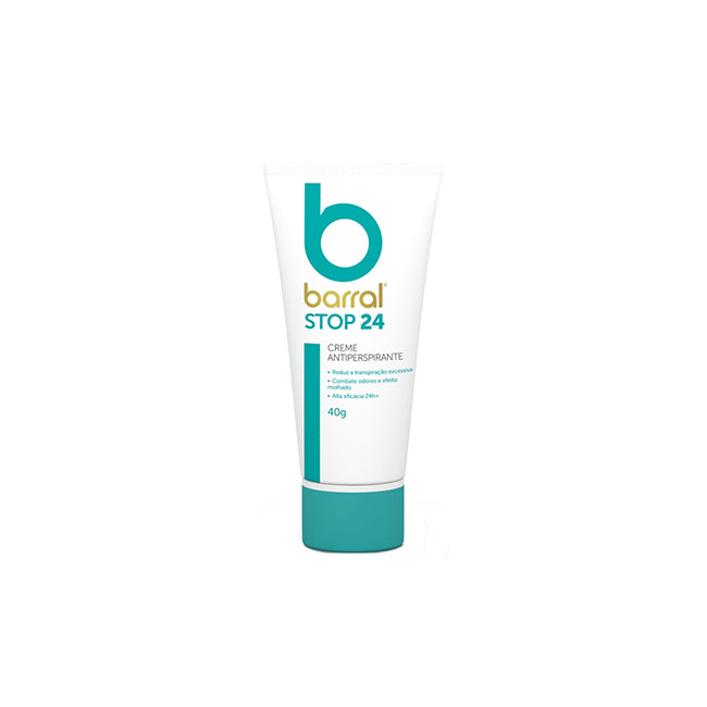 Barral Stop 24 Creme Antiperspirante 40ml