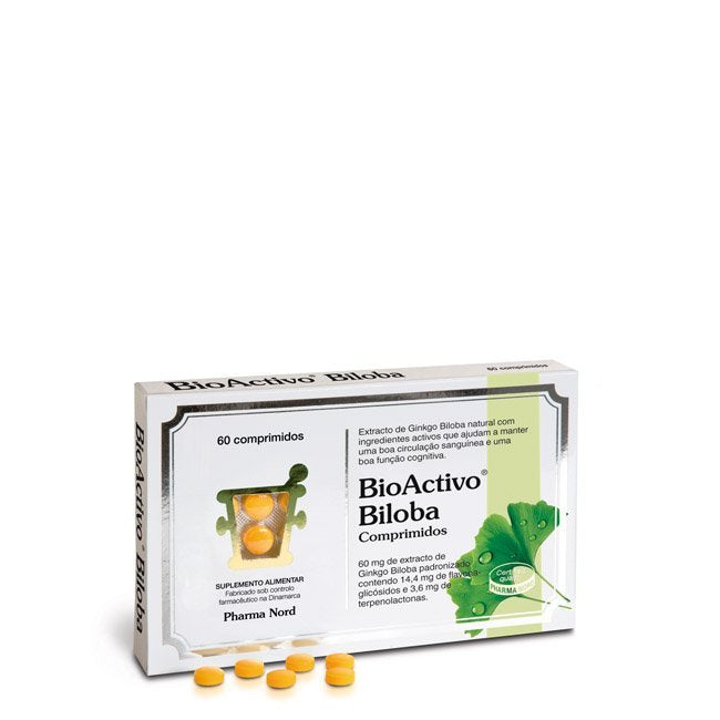 Bioactivo Comprimidos Biloba 60unid