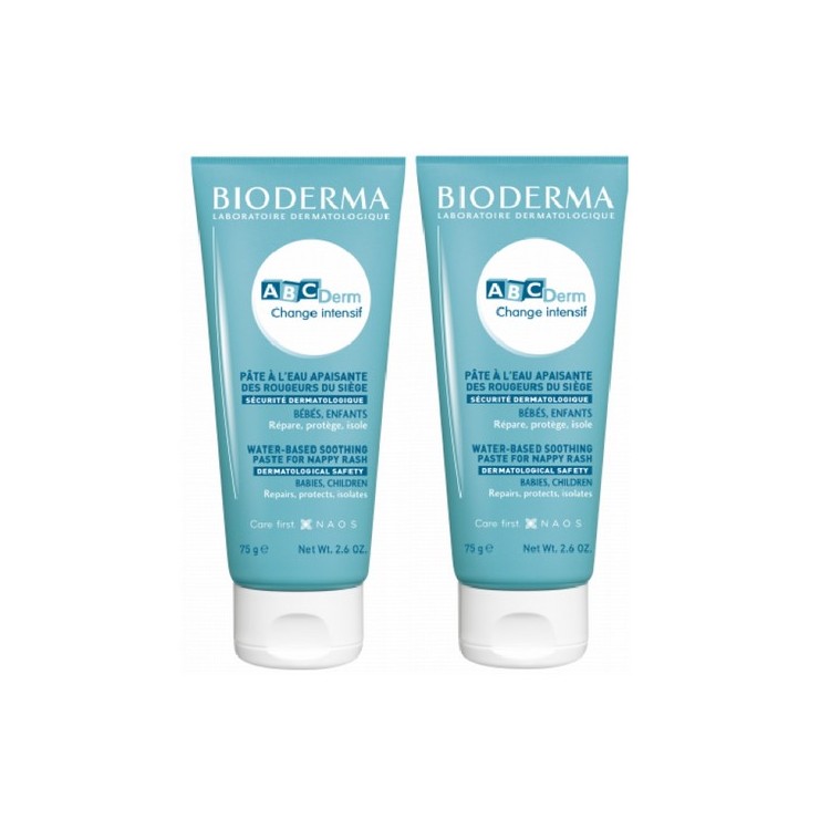 Bioderma ABCDerm Change Intensif Pack Creme Muda da Fralda 2x75g
