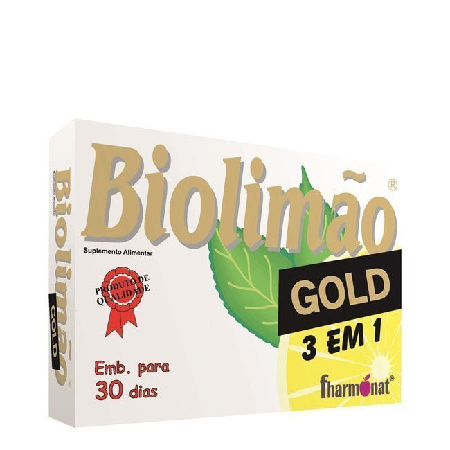 Biolimão Gold Suplemento 3-em-1 Comprimidos 60unid