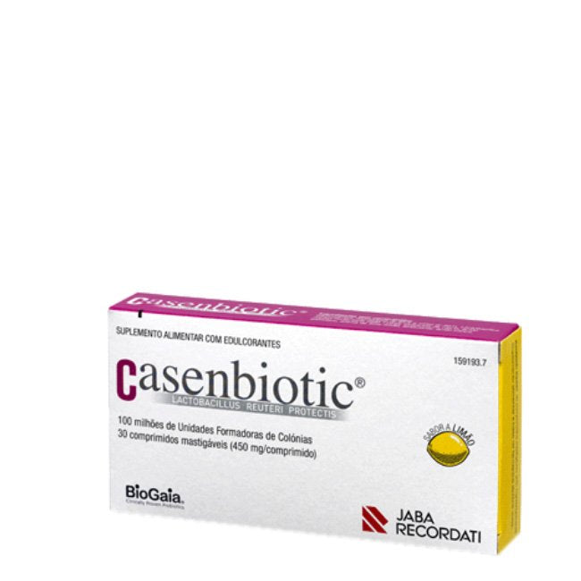Casenbiotic Comprimidos Mastigáveis Limão 30un