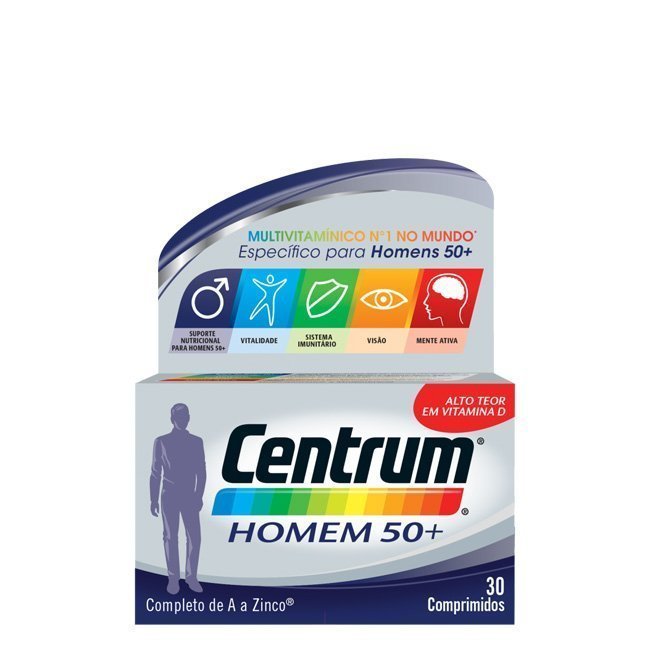 Centrum Select 50+ Homem Comprimidos Revestidos 30unid
