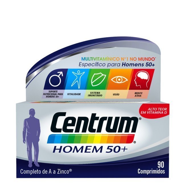 Centrum Select 50+ Homem Comprimidos Revestidos 90unid