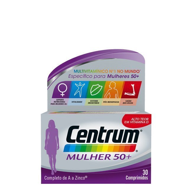 Centrum Select 50+ Mulher Comprimidos Revestidos 30unid