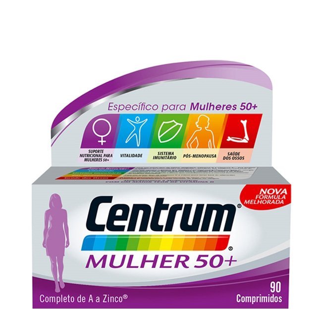Centrum Select 50+ Mulher Comprimidos Revestidos 90unid