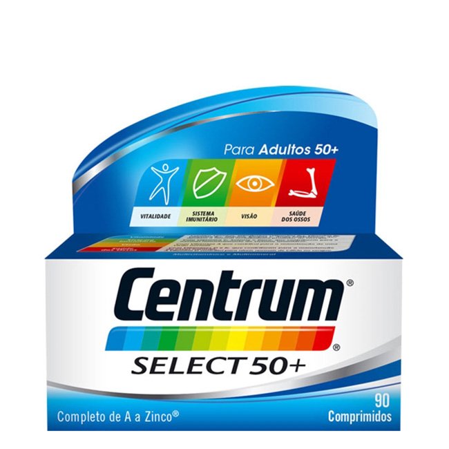 Centrum Select 50+ Comprimidos Revestidos 90unid