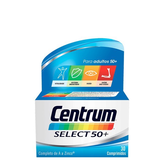 Centrum Select 50+ Comprimidos Revestidos 30unid