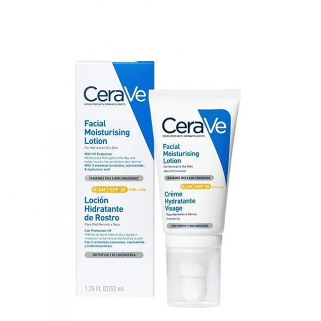CeraVe Facial Moisturizing Lotion FPS30 Loção Hidratante e Protetora 52ml