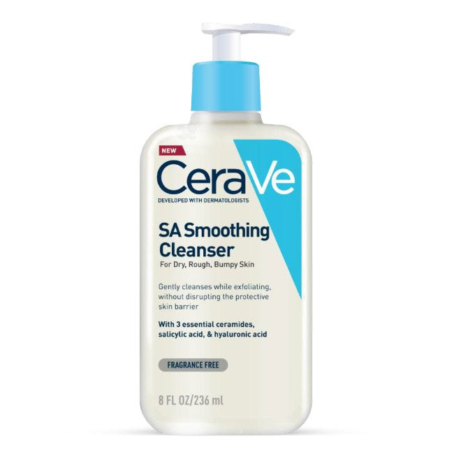 Cerave SA Smoothing Cleanser Gel de Limpeza Suave 236ml