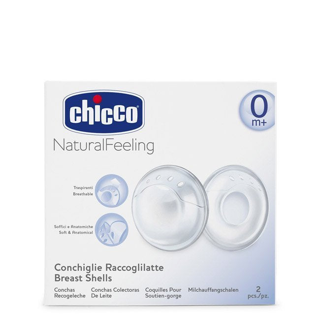 Chicco Natural Feeling Conchas Coletoras de Leite 2unid