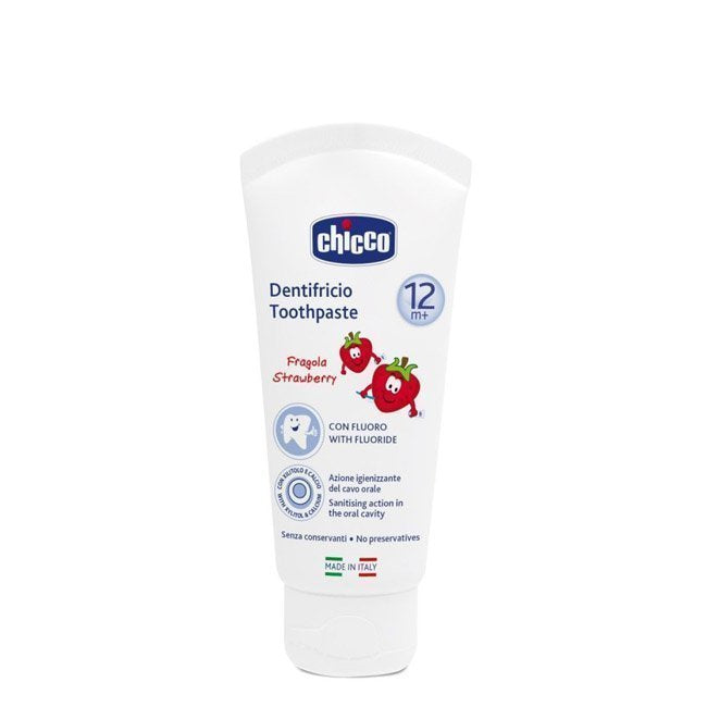 Chicco Pasta de Dentes Morango 12M+ 50ml