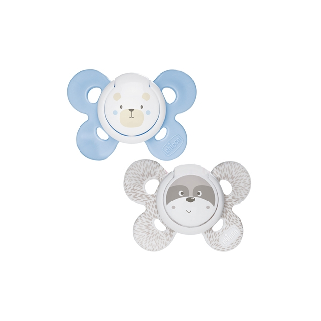 Chicco Physio Comfort Chupeta Silicone Boy 0-6M 2unid