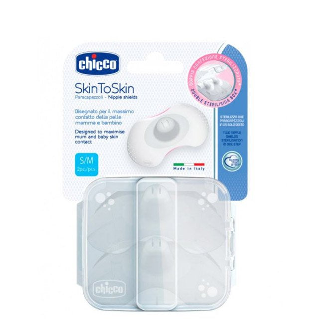 Chicco Protector de Seio em Silicone Tamanho S-M 2unid