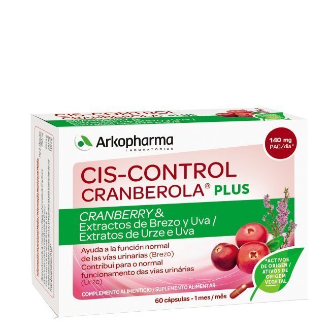 Cis-Control Cranberola Plus Cápsulas x60