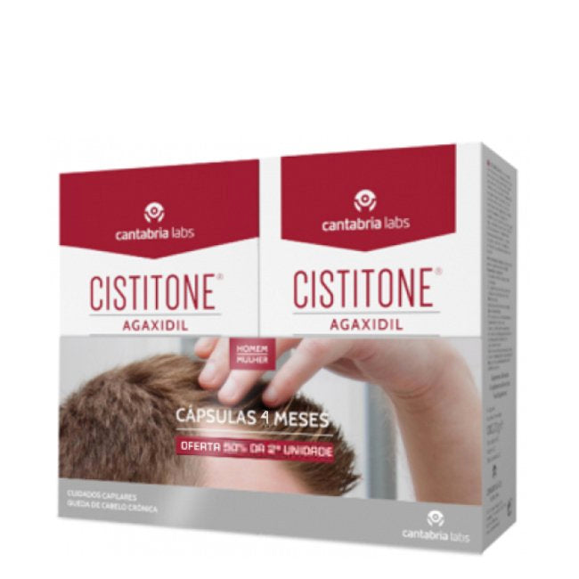Cistitone Agaxidil Duo Anti-Queda Crónica Cápsulas
