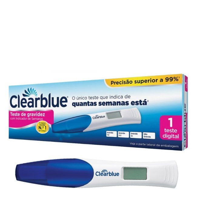 Clearblue Teste de Gravidez Indicador de Semanas 1unid