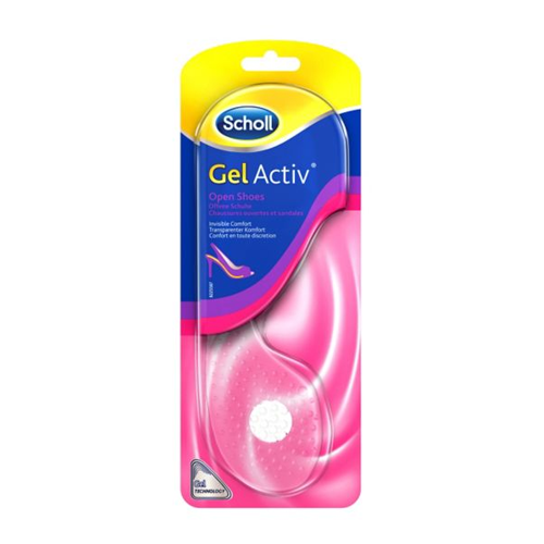 Dr Scholl GelActiv Palmilha Sapatos Aberto 2unid