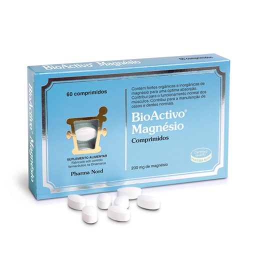 Bioactivo Comprimidos Magnésio 60unid