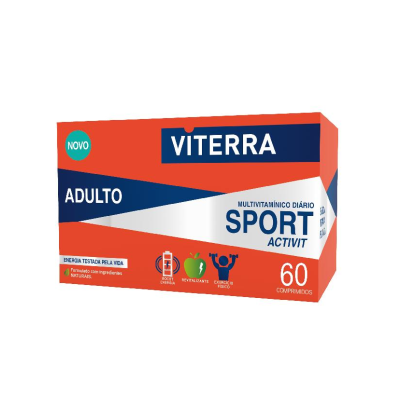 Viterra Sport Activit Comprimidos Suplemento Multivitamínico para Adulto 60unid